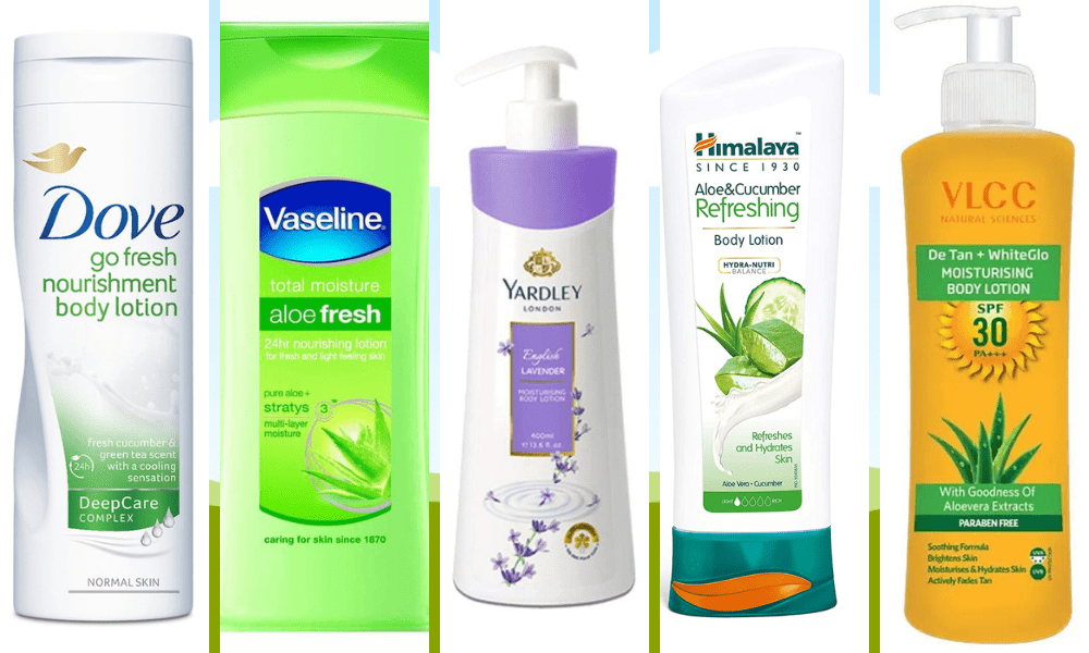 best body lotions for summer