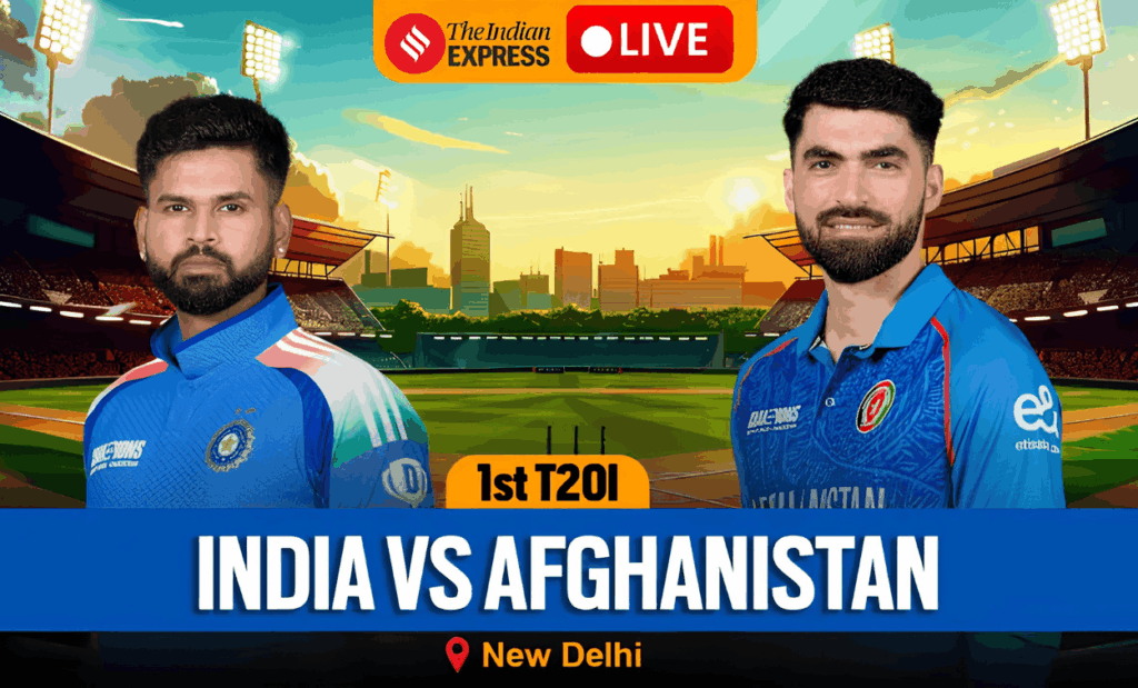 India vs Afghanistan Live Cricket Score